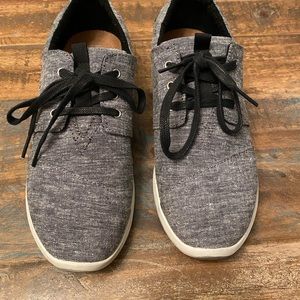 Like new TOMS shoes. Worn twice. Without box.